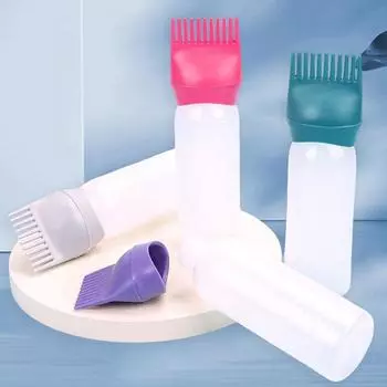 120 мл краска для волос шампунь флакон аппликатор окрашивание кисть для мытья волос