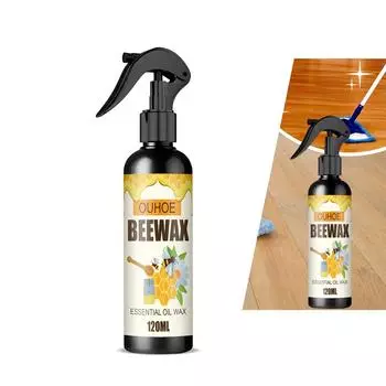 120 мл натуральный микромолекулярный пчелиный воск-спрей многоцелевой износостойкий для пола стула шкафа домашней мебели A