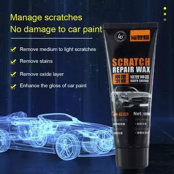 120 мл паста для ремонта царапин на автомобиле, автомобильный состав для полировки кузова автомобиля, воск для удаления царапин, средство для шлифовки царапин E1K6