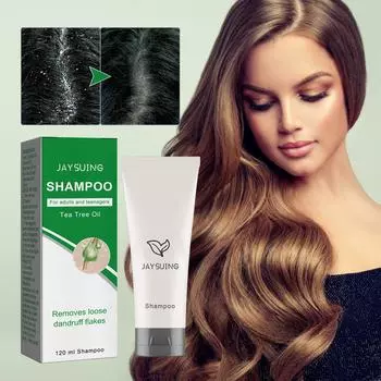 120 мл Шампунь для глубокого очищения кожи головы, перхоти и густых волос, увлажняющий, мягкий и пушистый шампунь 120ml