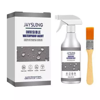 120 мл водонепроницаемый спрей, невидимый водонепроницаемый агент с щеткой, агент для протечки крыши A
