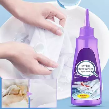 120 мл жидкого стирального порошка Clean Linen Active Enzyme стиральный порошок для стирки футболок, нижнего белья, обезжириватель для стирки высокой эффективности 120ml