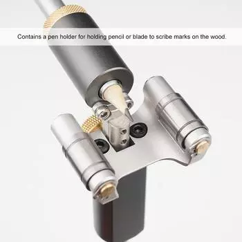 120 мм калибр для разметки древесины, скользящая прямая/изогнутая кромка, направляющая для разметки, плотник, инструмент для рисования для серебряный