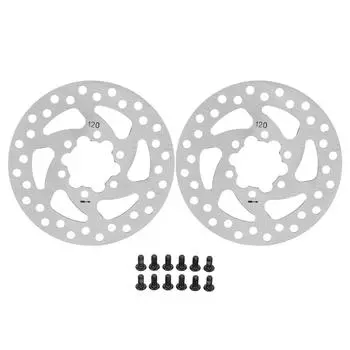 120 мм роторы дискового тормоза для велосипеда, сменный комплект дискового тормоза для горного велосипеда с винтами