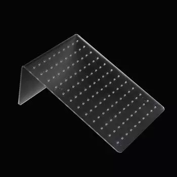 120 отверстий матовый акриловый белый ювелирный стенд для сережек держатель для гвоздиков