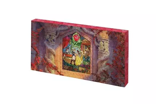 120 Piece Jigsaw Puzzle Disney Movie Beauty and the Beast - - [Canvas Puzzle]