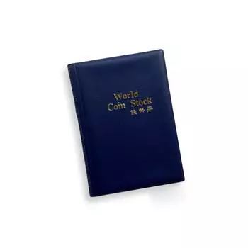 120 Сетка Коллекция Износостойкий Большой Емкости Легкий Держатель Монет Мира Хранение Коллекций Монет Карман для Дома синий