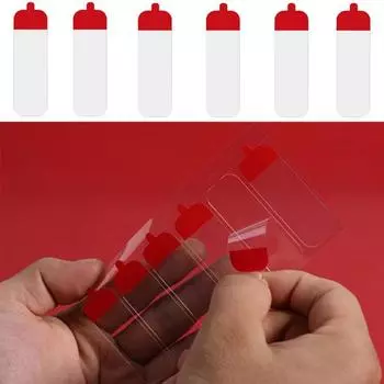 120 шт. двусторонняя прозрачная лента, сильная адгезия, легко режется, нано-бесследный клей, двусторонние ленты Sets