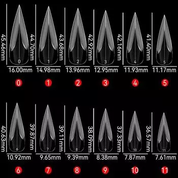 120 шт. изогнутые стилеты для ногтей 3D Eagle Claw скульптурные формы для ногтей быстрое наращивание полное покрытие формы для ногтей наращивание ногтей