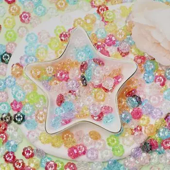 120 шт. красочное ожерелье сливы 10 мм AB прозрачный акрил для изготовления ювелирных изделий своими руками браслет из цветочных бусин случайные смешанные свободные бусины аксессуары 120Pcs разноцветный