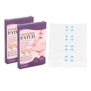 120 шт. лента для лифтинга лица уменьшает морщины на двойном подбородке V-образная форма наклейка для мгновенного лифтинга лица