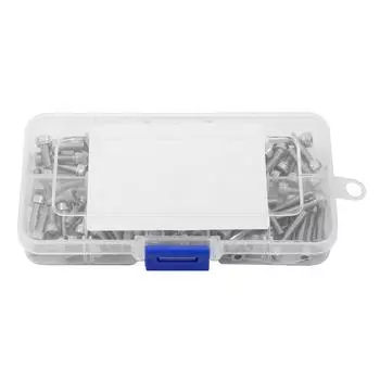 120 шт. M4*6810121620 Нержавеющая сталь шестигранный ключ с головкой под ключ комплект принадлежностей DIN912