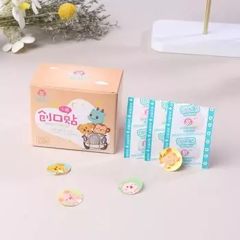 120 шт. милый мультяшный медицинский пластырь водонепроницаемый пластырь для ран пылезащитный дышащий пластырь для оказания первой помощи для детей