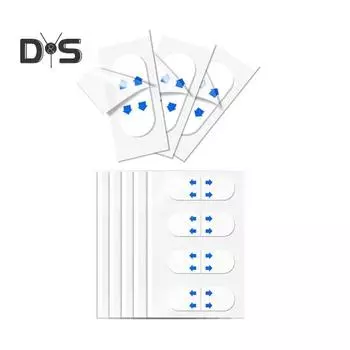 120 шт. невидимая лента для подтяжки лица, тонкая, дышащая, водонепроницаемая, растягивающаяся, корректирующая форму лица, двойной подбородок, шея, провисание кожи, подтяжка для похудения 120pcs