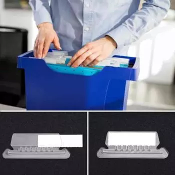 120 шт., подвесная папка для файлов, 200 вставок, прозрачные пластиковые вкладки, регулируемые этикетки, легко читаемый дизайн, подвесной