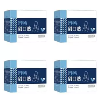 120 шт. ПУ прозрачный водонепроницаемый пластырь невидимый гемостаз раневой пластырь