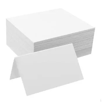 120 шт. рассадочных карточек, складных поздравительных открыток, пустых посадочных мест, благословений, сделай сам для мероприятий,