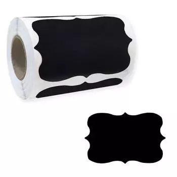 120 шт./рулон 3 вида съемных наклеек для школьной доски водонепроницаемые этикетки для школьной доски 1,4*2,2 дюйма для дома и кухни