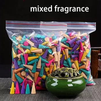 120 шт. Украшения для дома, зерно, сандаловое дерево, благовония для гигиены в спальне, туалет, ароматерапия, обратный поток благовоний 120pcs