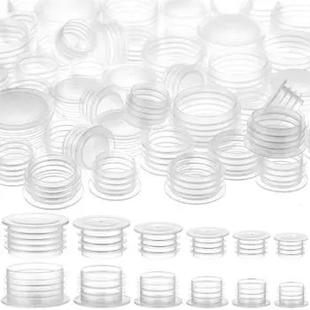 120 шт. заглушек для солонки и перечницы 1/2 дюйма, 9/16 дюйма, 5/8 дюйма, 11/16 дюйма, 7/8 дюйма, 3/4 дюйма Пластиковая заглушка для солонки армия зеленый