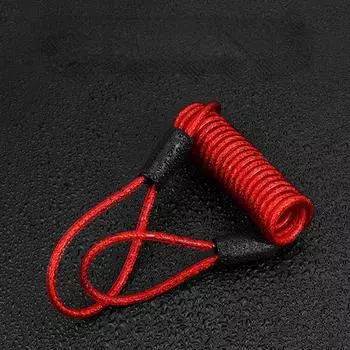 120 см сигнализация дисковый замок безопасности анти вор мотоцикл колесо дисковый тормоз сигнализация замок и сумка и напоминание пружинный кабель оранжевый