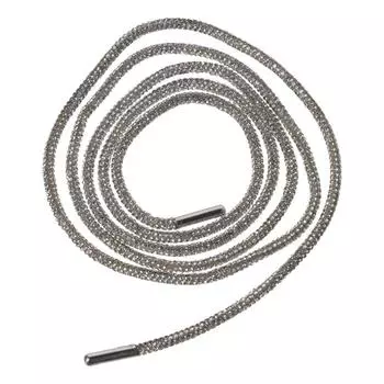 120 см веревка со стразами 100 см блестящие круглые шнурки для хрустальных толстовок 1m