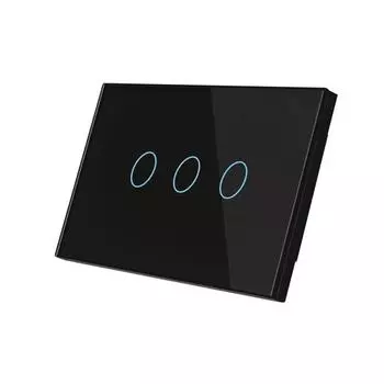 120 Тип US Standard RF433 сенсорный дистанционный переключатель с бесплатной наклейкой 1-way золотой