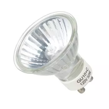 120 В 50 Вт GU10 + C лампочка с регулируемой яркостью, теплая белая лампа 2800 К для подогрева свечей Bulb