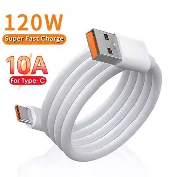 120 Вт, 10 А, USB-кабель типа C, 10 А, сверхбыстрое зарядное устройство, линия передачи данных, передача данных 0,25 м, 1 м, 1,5 м, 2 м, телефонный кабель для HUAWEI