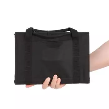 120 Вт 18 В PET солнечная панель портативный складной солнечный пакет двойной USB + DC выход зарядное устройство для телефона на открытом воздухе походный кемпинг источник питания чёрный