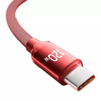 120 Вт 6A Super Charge Cable 1M USB-Type-C Data Cable Быстрая зарядка для Huawei Xiaomi Phone Line Быстрая зарядка чёрный