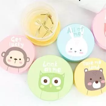 120ml Cute Scalable Drinking Cup with Lid Random Color Portable Outdoors Camping Picnic Anti-fall Durable Multi-role Folding Cup 120ml