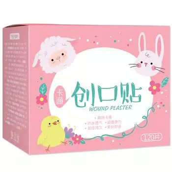 120Pcs Children s Bandage Cartoon Hemostasis Bandage Breathable Bandage Adhesive
