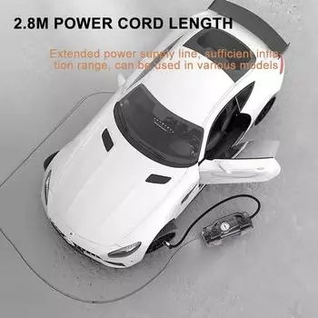 120W Car Air Pump Intelligent Digital Display Tire Gases Machines For Motorcycle Car Air Compressor Electric Tire Gases Machines чёрный