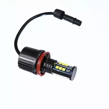 120W H8 White 6000K LED Angel Eyes Halo Ring Headlight Bulbs for BMW 1 3 5 6 7 X