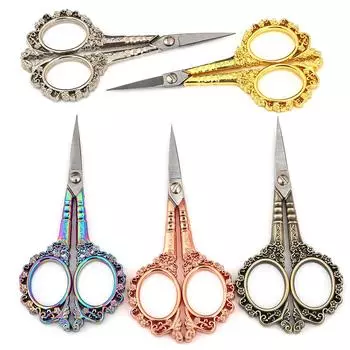 120x54x5,5 мм, 1 шт./пакет, элитные изысканные винтажные ножницы для дома и ручные инструменты 120x54x5.5mm 1pc/bag
