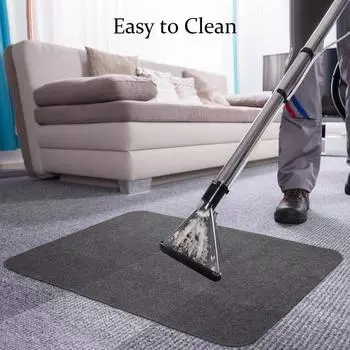 120X90 см коврики для офисных кресел для деревянных полов, нескользящий защитный коврик для стульев, защитный коврик для офисного стола серый