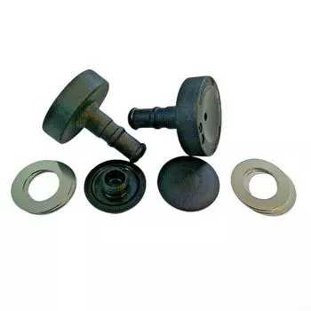 1220755 Боковые фрикционные накладки из АБС-пластика, черные кнопки, переключатели