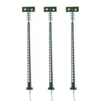 123 мм лампы 3 шт 3 В высота регулируемая решетчатая мачта световой датчик H0