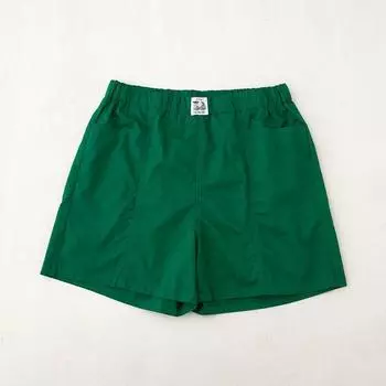 123 Summer Thin Loose A- line Style Elastic Waist Casual Shorts High Waist Slimming All-Matching Green 3XL