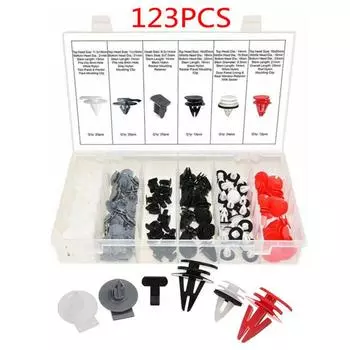 123x зажимы для боковых дверей бампера и накладки колесной арки для BMW Mini Cooper R50 R52 R56 R53