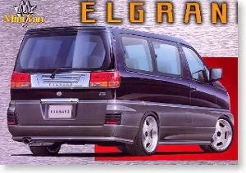124 Минивэн серии 2 Среднесрочная модель Elgrand (Модель 1999 года) Вышел из печати