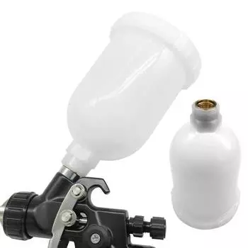 125/250 мл автомобиль пневматическая кисть распылитель краски сопло струйная чашка горшок контейнер