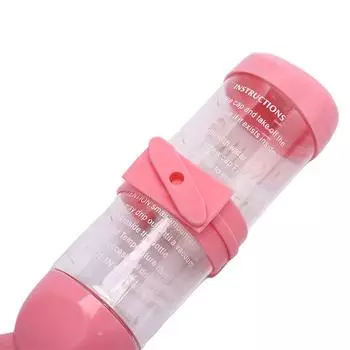 125 мл пластиковая поилка для хомяков бутылка-дозатор для воды подвесная бутылка для питья для домашних животных