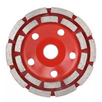 125 мм шлифовальный круг с чашкой, пылезащитный, прецизионный, двухрядный шлифовальный круг для угловой шлифовальной машины 125