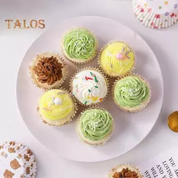 125 шт. бумажные стаканчики для кексов, термостойкие DIY пищевые полезные полезные чашки для выпечки кексов, чехлы для десертного магазина C