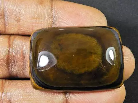 125Cts. 100% натуральный драгоценный камень тигровый глаз Шивы, дизайнерский россыпью, 28X39X11 мм SK-1061