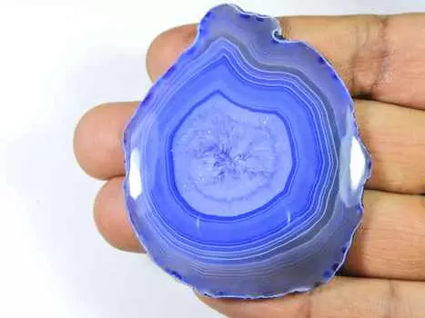 125Cts. Окрашенный друзовый агат, фантазийный лечебный кристалл, драгоценный камень, россыпью, 48X61 мм SK-2282