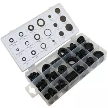 125шт черная резиновая втулка прокладка кабеля брандмауэра для автомобиля авто