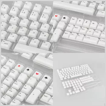 126 клавиш с двухслойным ящиком для хранения, изысканная механическая клавиатура для Switch 61/68/82/84/98/104